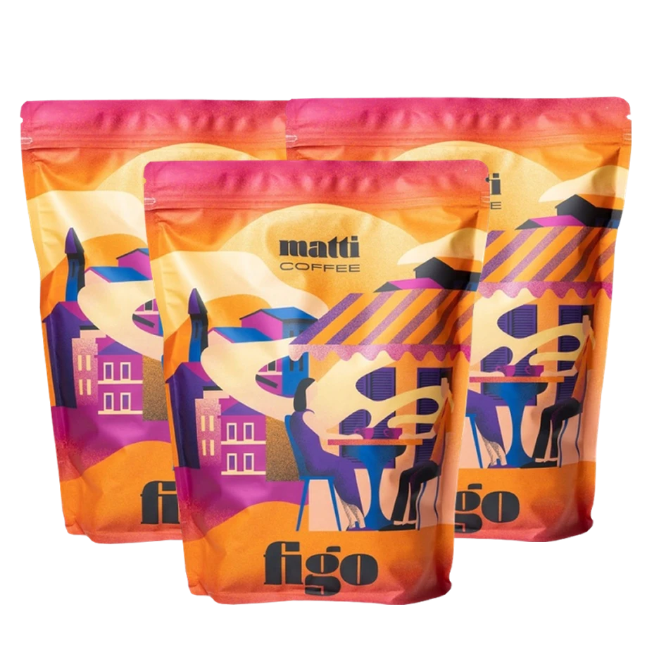 Zestaw Kawa Figo 3x1000g