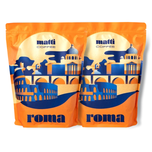 Zestaw kawa roma 2x1000g